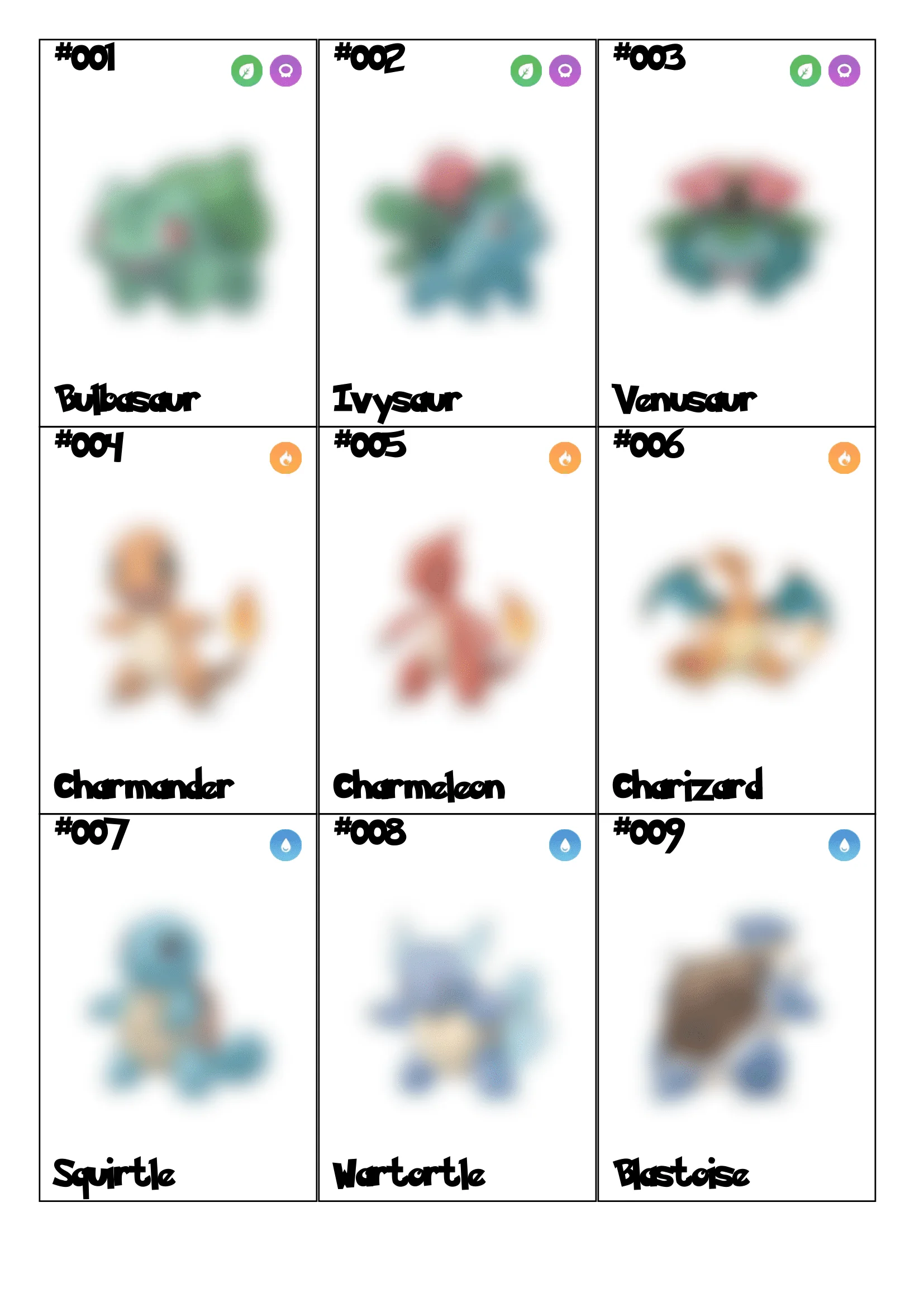 PokeDex Blurred Edition